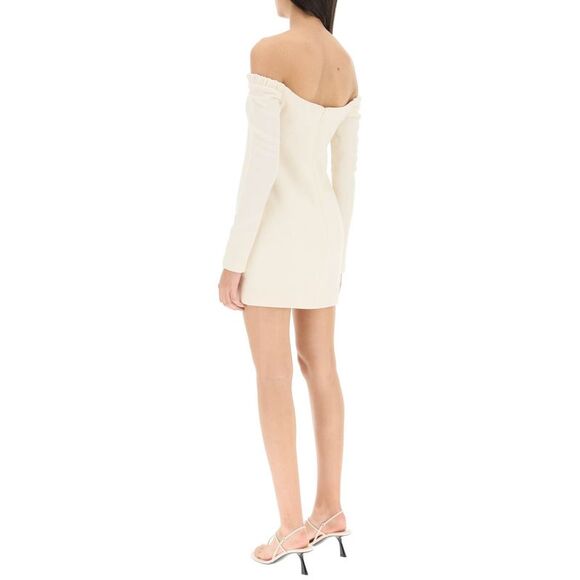 KHAITE 'Octavia' Wool Mini Dress - Picture 3 of 4